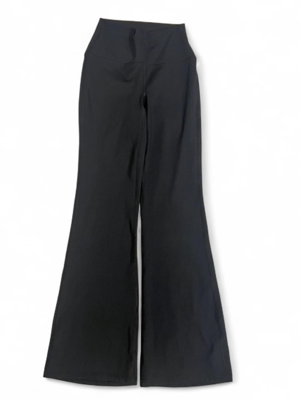 90 Degrees High-Rise Black Flared Yoga Pants